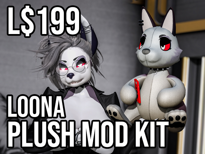 Second Life Marketplace - Loona Plush Mod Kit - Fursonamals [Acid
